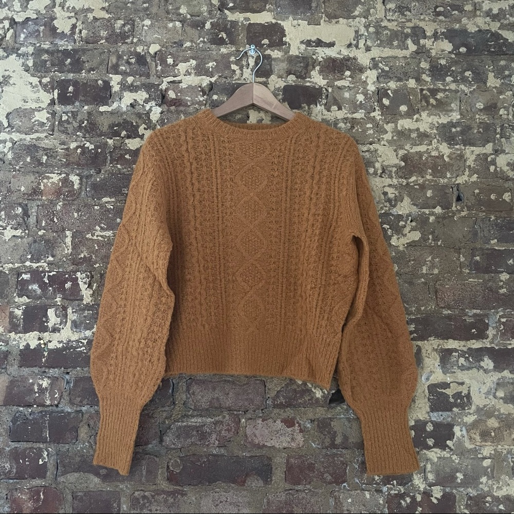 Reformation Cable Knit Sweater